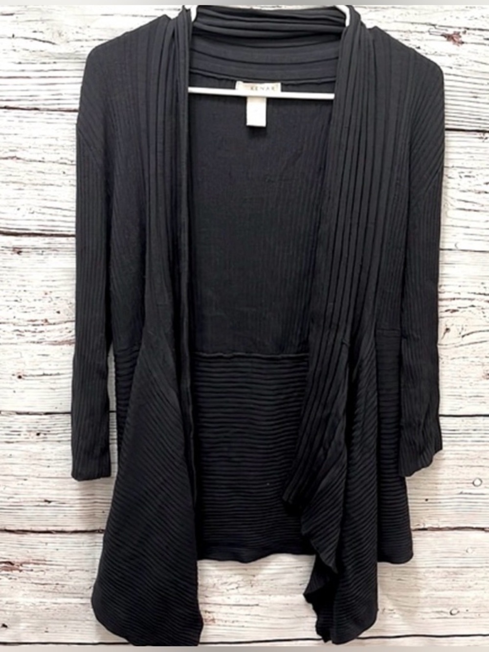 Kenar Long Sleeve Navy Blue Cardigan